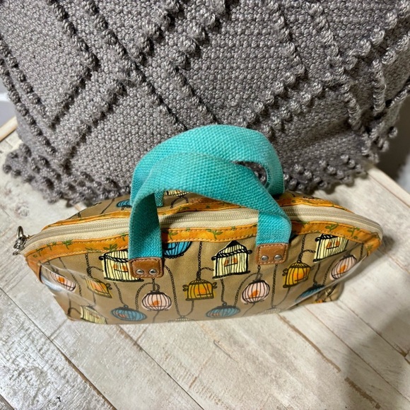 ❤️Vintage Fossil Ker-Per Birdcage Handbag - Picture 3 of 7